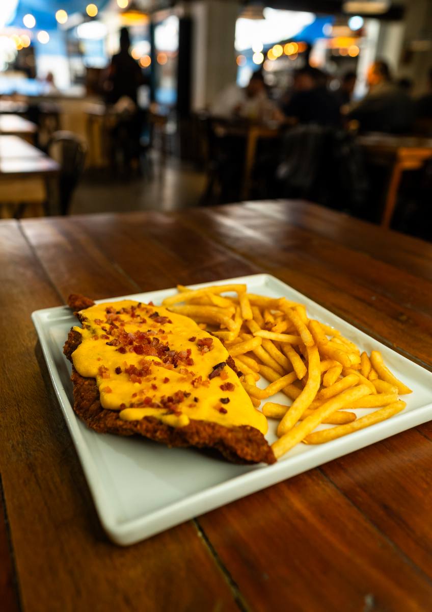Milanesa Cheddar